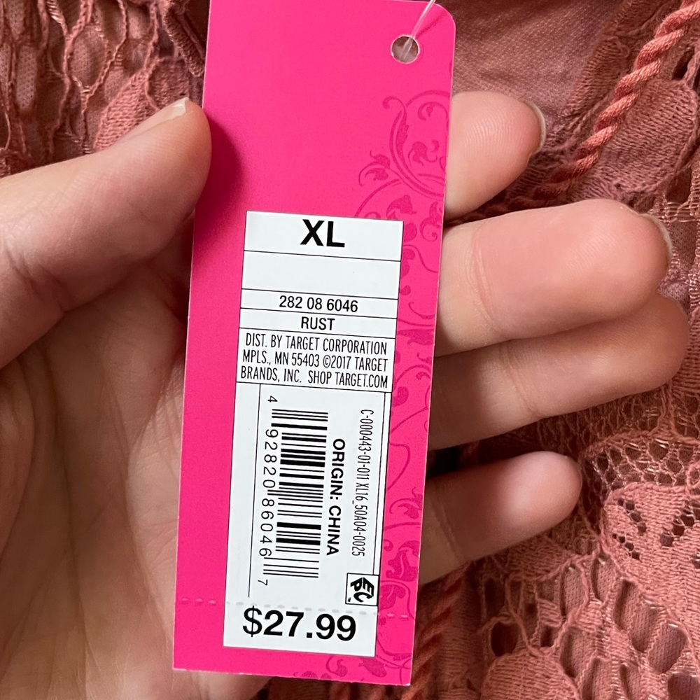 Xhilaration cold shoulder dress XL - Picture 9 of 9